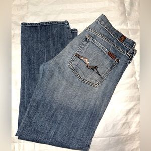 7FAMK cropped jeans